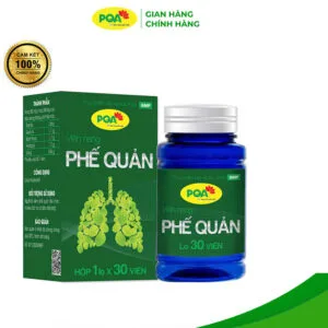 PQA Viên nang Phế quản (Hộp 30 viên)